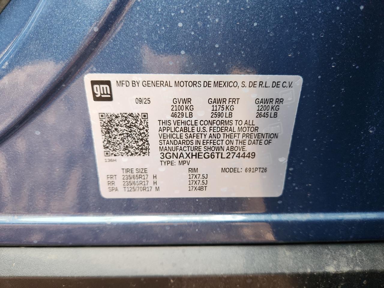 2026 CHEVROLET EQUINOX