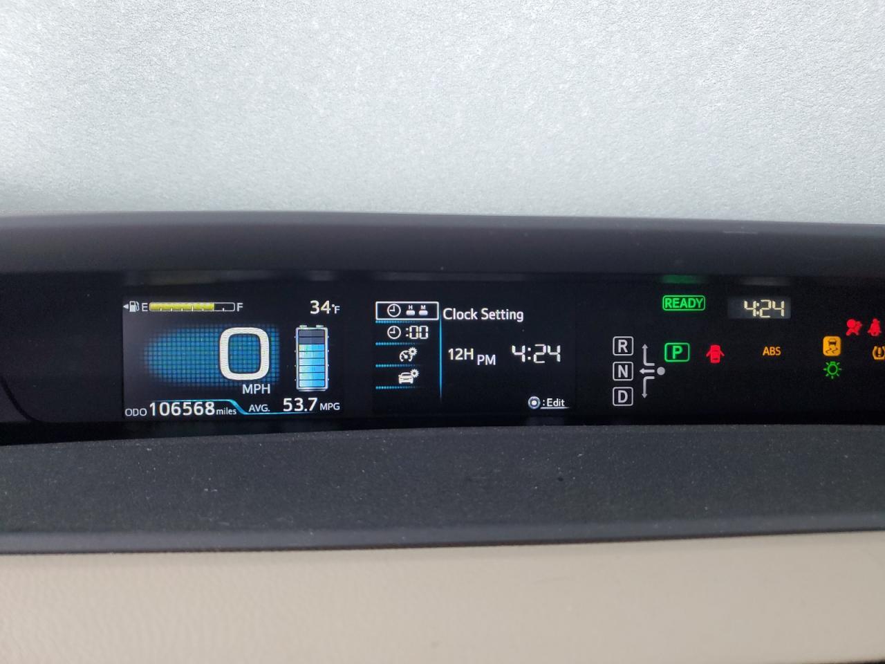 2016 TOYOTA PRIUS