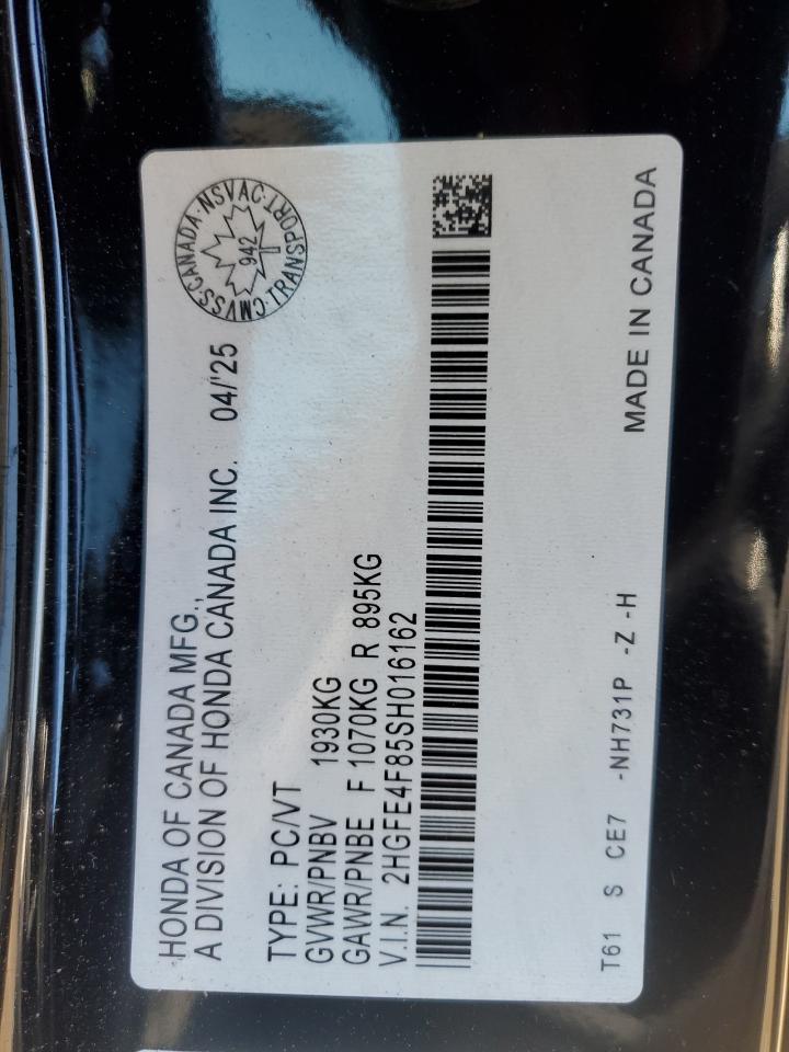 2025 HONDA CIVIC