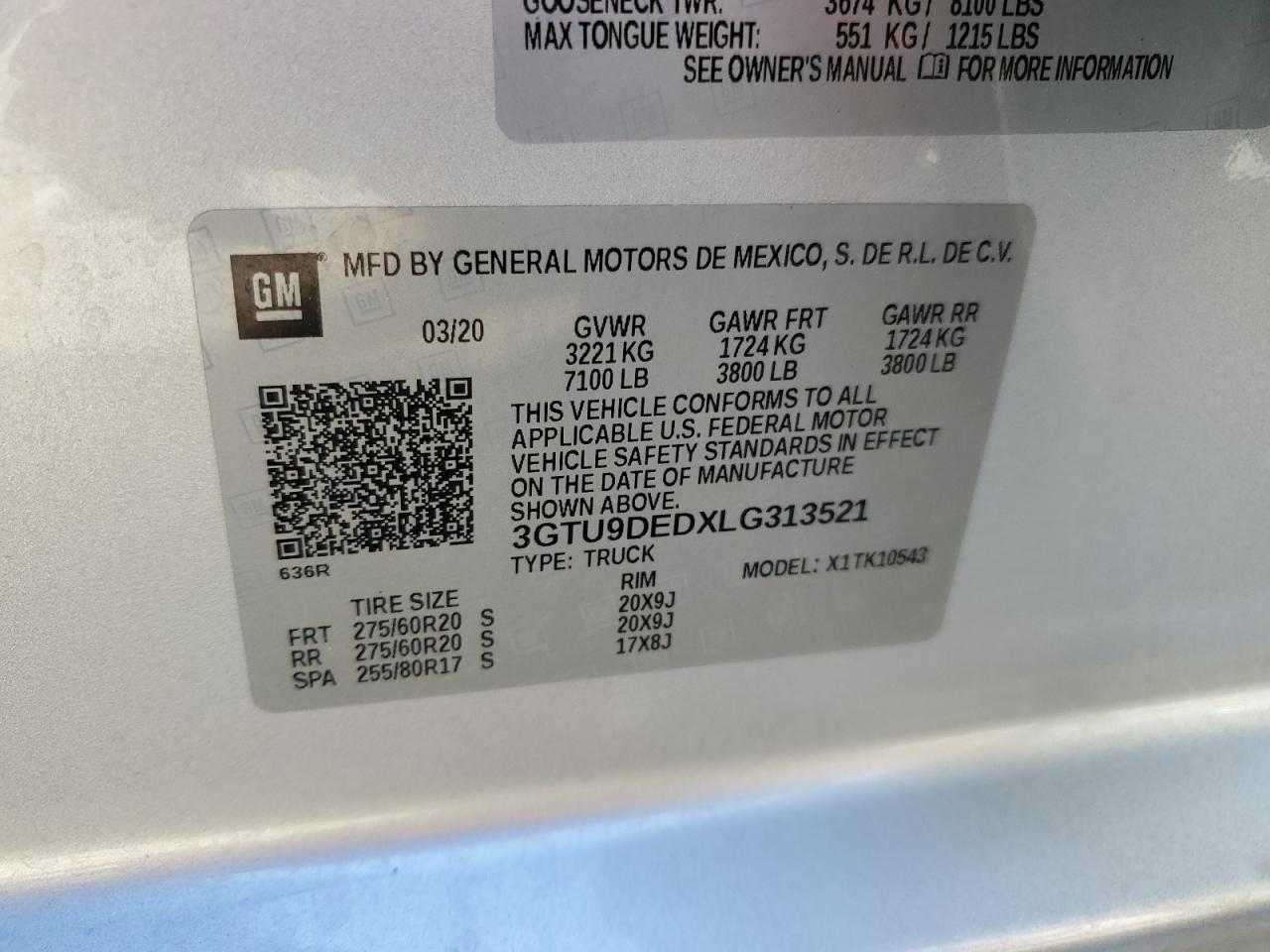 2020 GMC Sierra