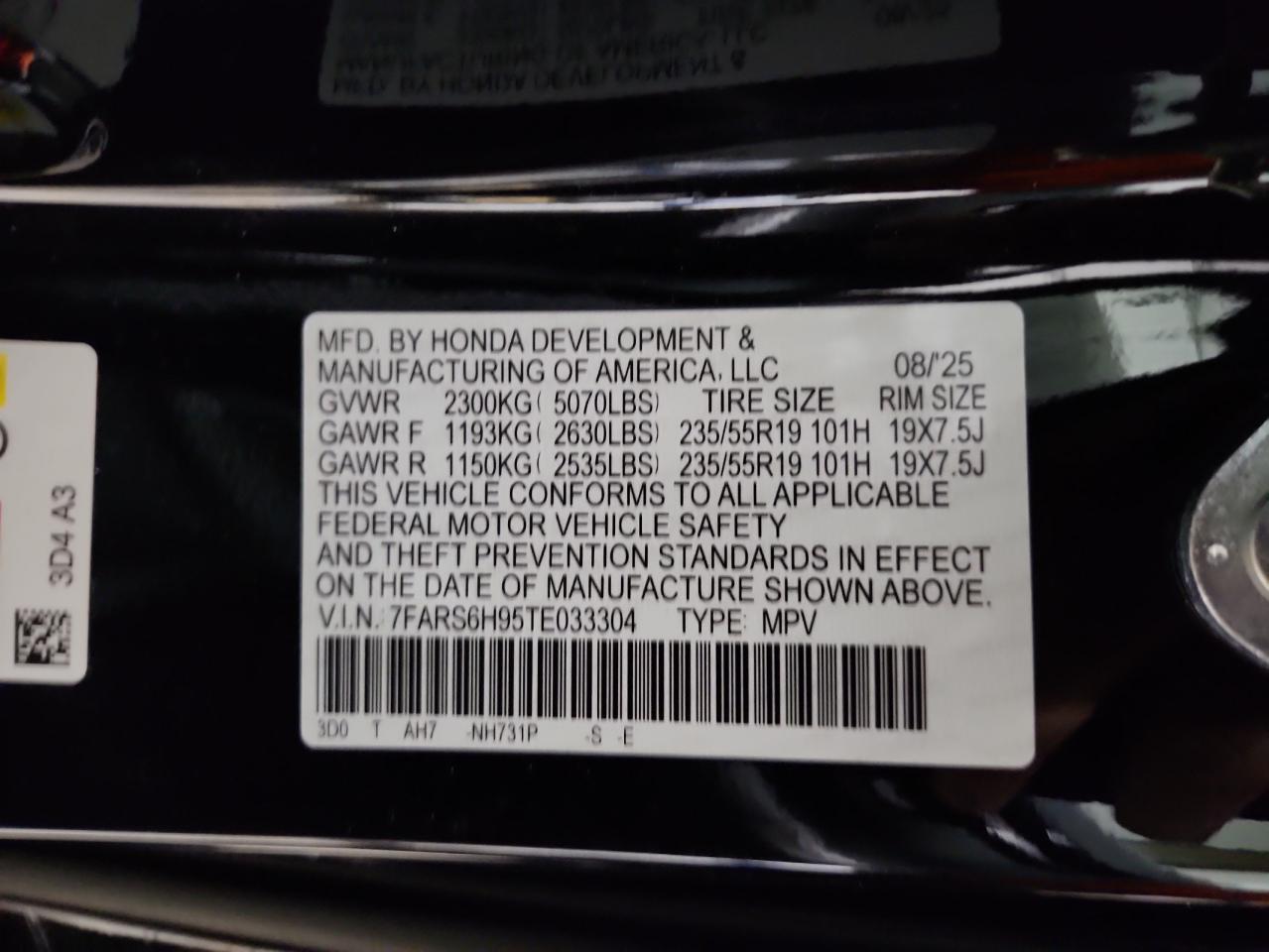 2026 HONDA CR-V