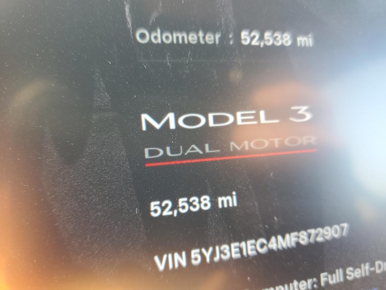 2021 TESLA MODEL 3