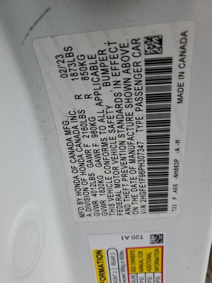2023 HONDA CIVIC
