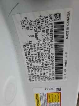 2023 HONDA CIVIC