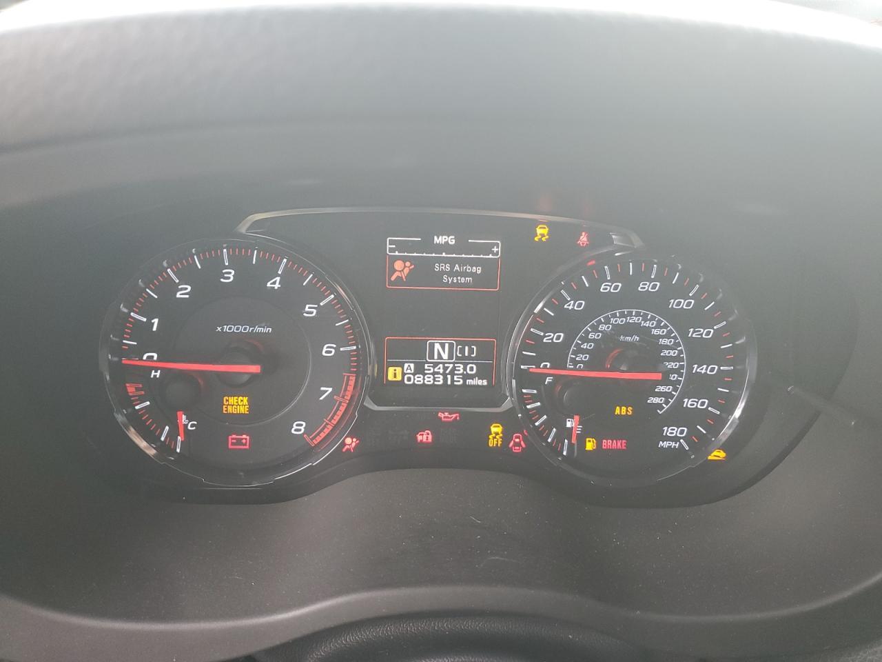 2018 SUBARU WRX