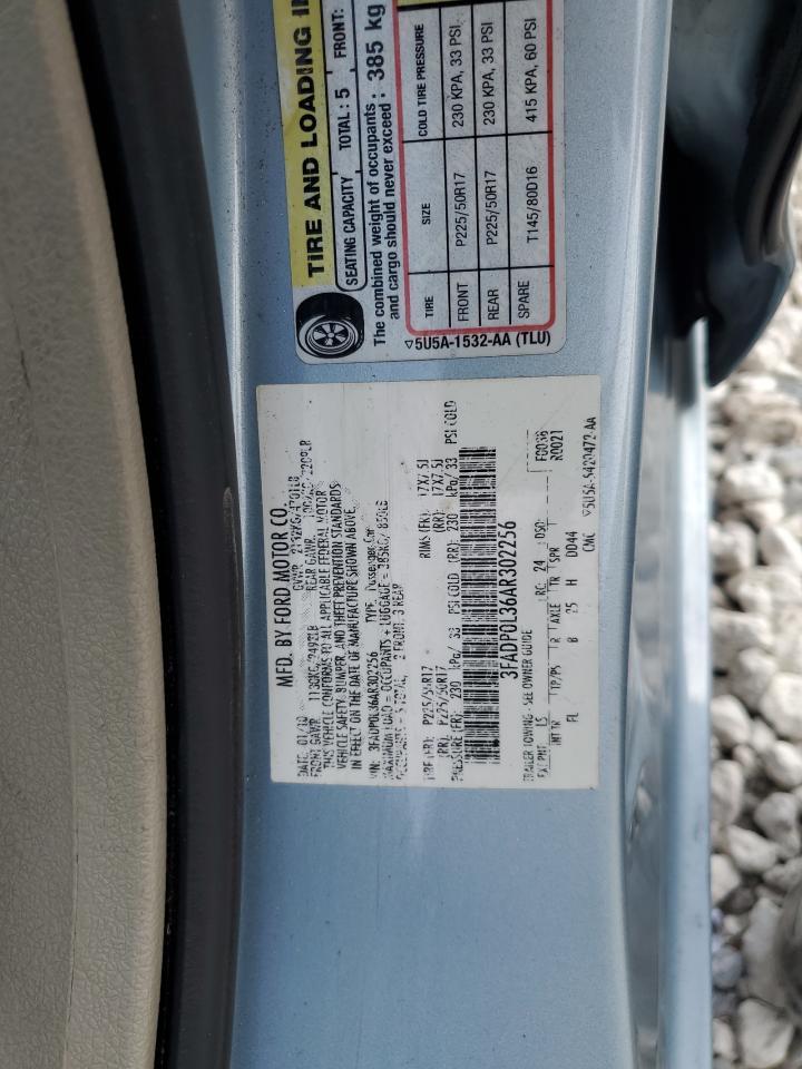 2010 FORD FUSION