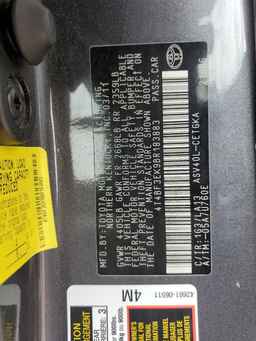 2011 TOYOTA CAMRY