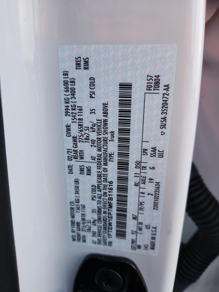 2021 FORD F-150