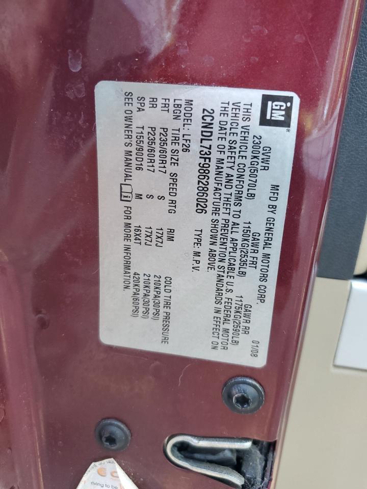 2008 CHEVROLET EQUINOX