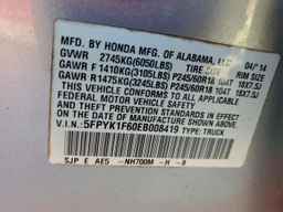 2014 HONDA Ridgeline