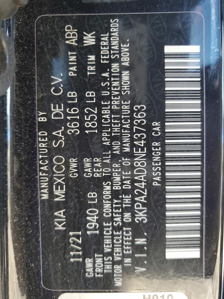 2022 KIA RIO