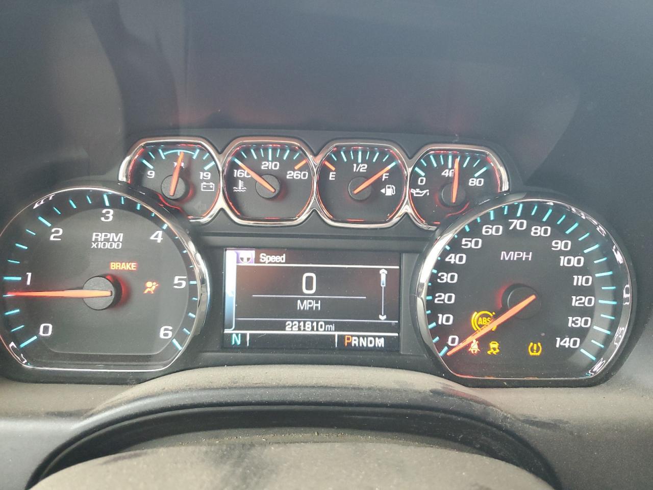 2016 CHEVROLET SILVERADO 1500