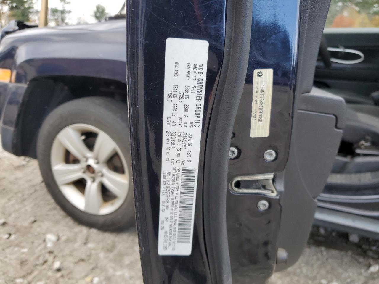 2011 JEEP PATRIOT