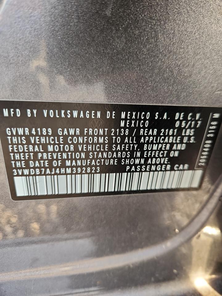 2017 VOLKSWAGEN JETTA