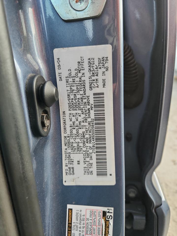 2005 TOYOTA 4Runner