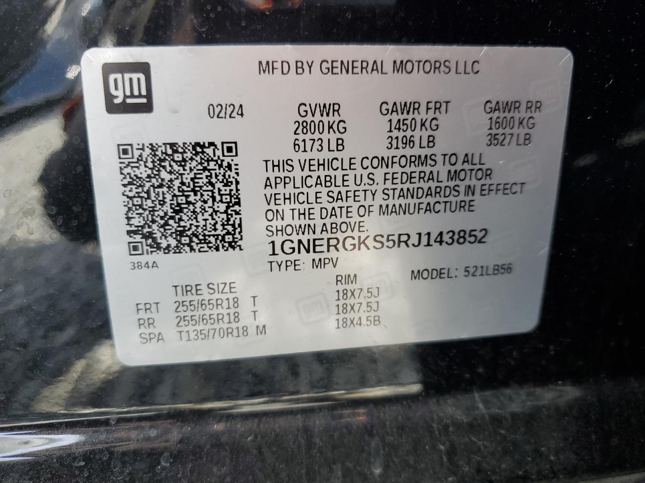 2024 CHEVROLET TRAVERSE