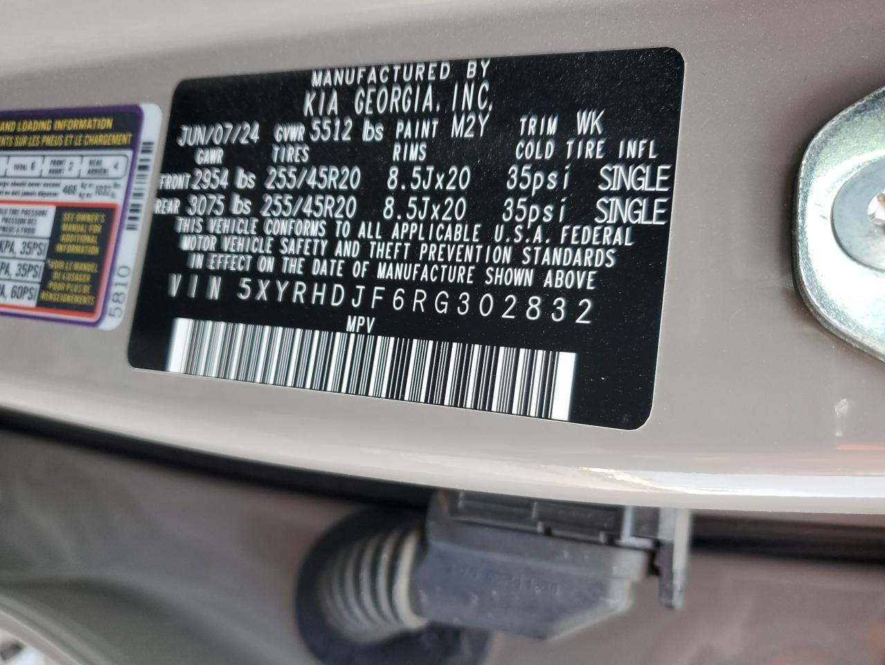 2024 KIA SORENTO
