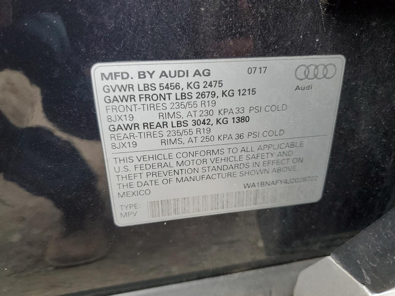 2018 AUDI Q5