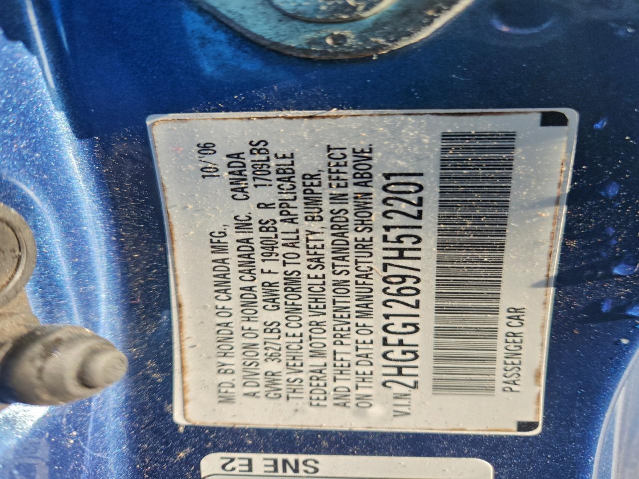 2007 HONDA CIVIC