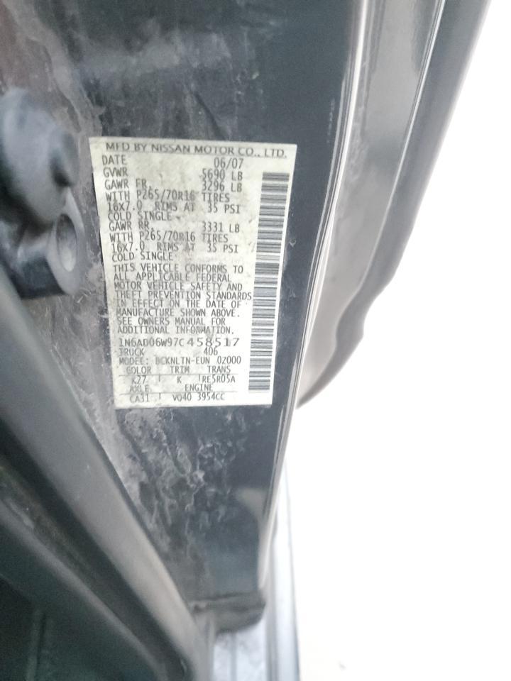 2007 NISSAN Frontier