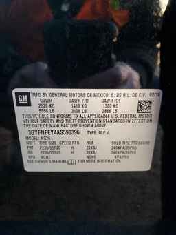 2010 CADILLAC SRX