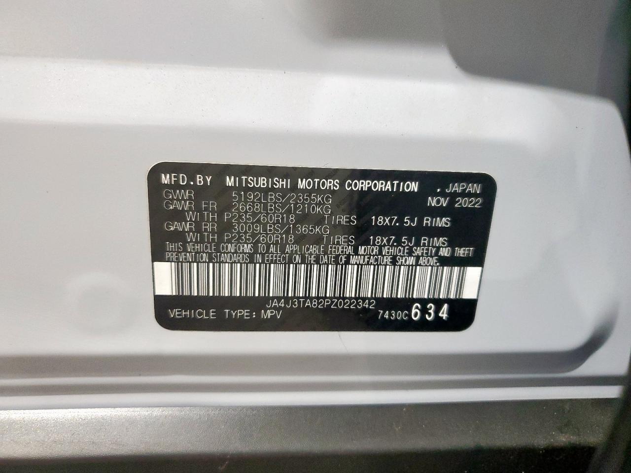 2023 MITSUBISHI outlander
