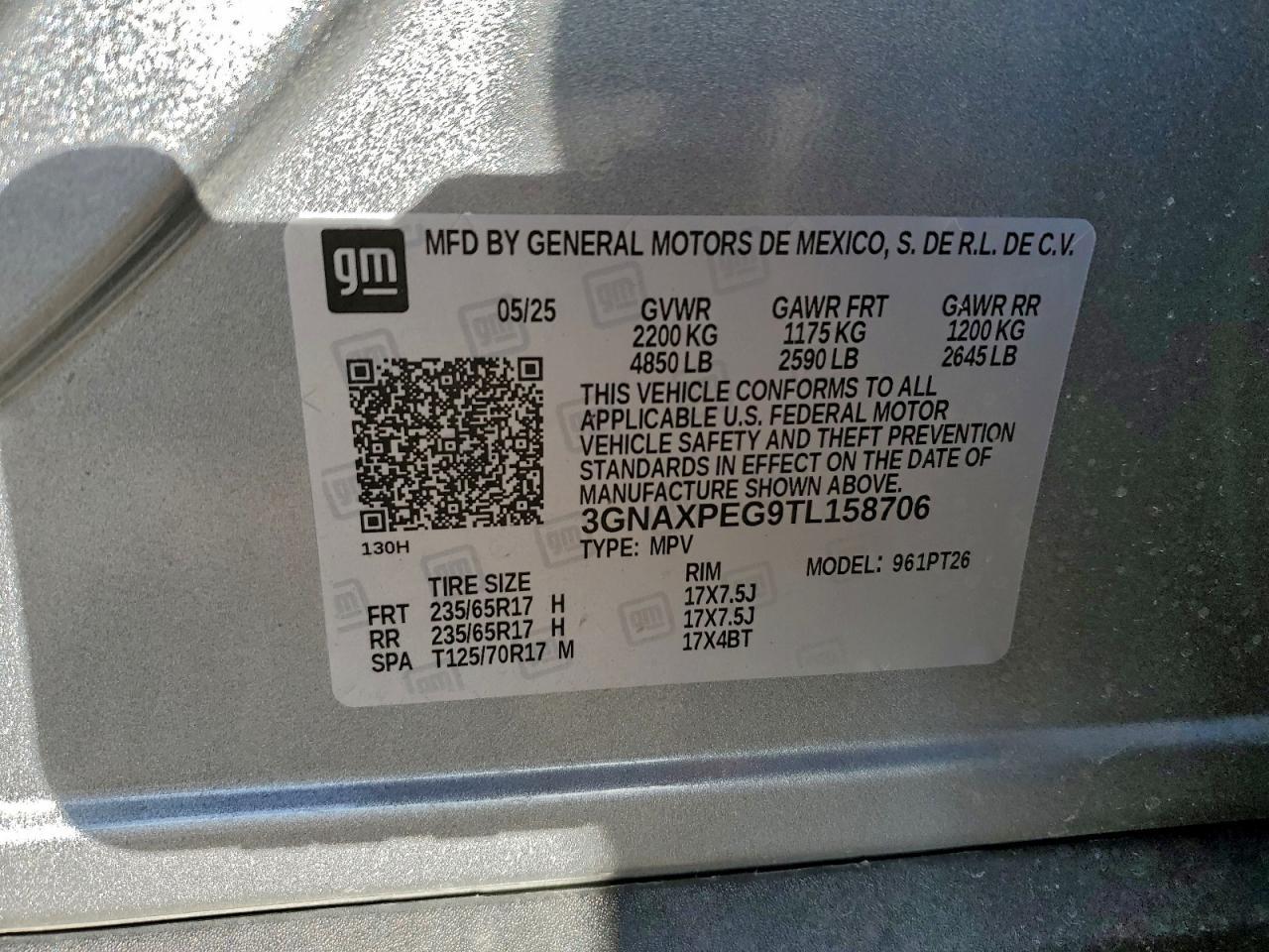 2026 CHEVROLET EQUINOX