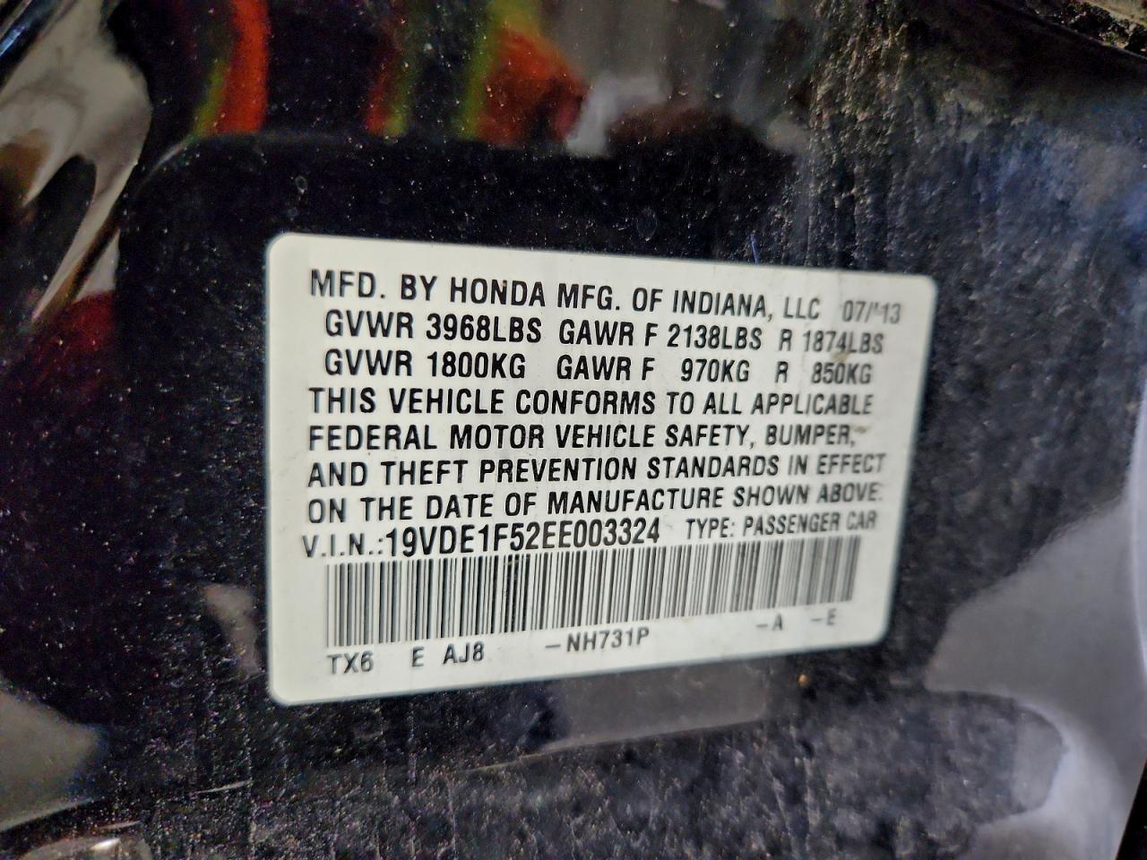 2014 ACURA ILX