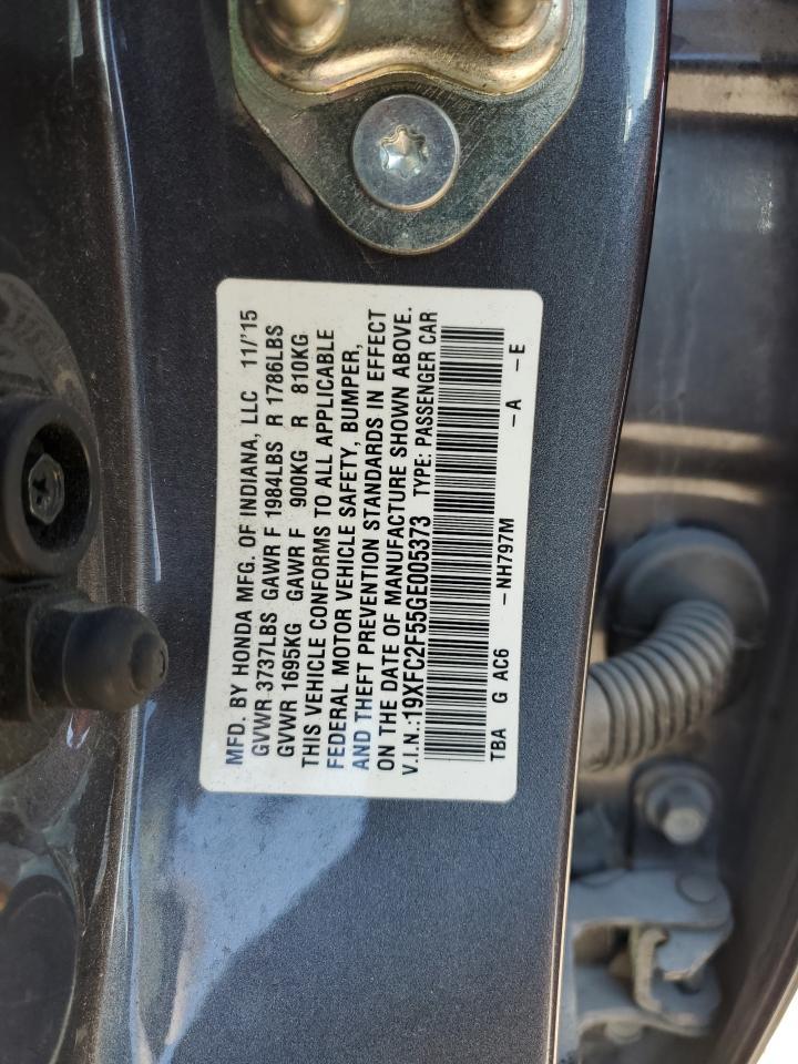 2016 HONDA CIVIC