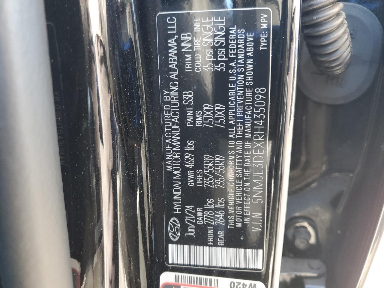 2024 HYUNDAI TUCSON