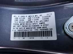 2013 HONDA ACCORD