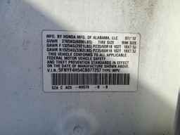 2012 HONDA PILOT