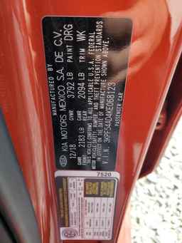 2019 KIA FORTE