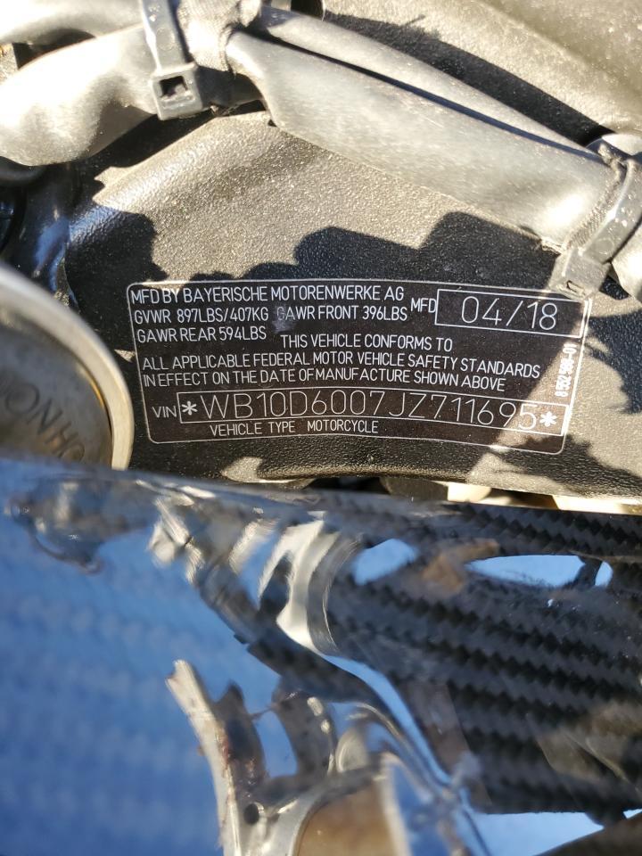 2018 BMW S 1000