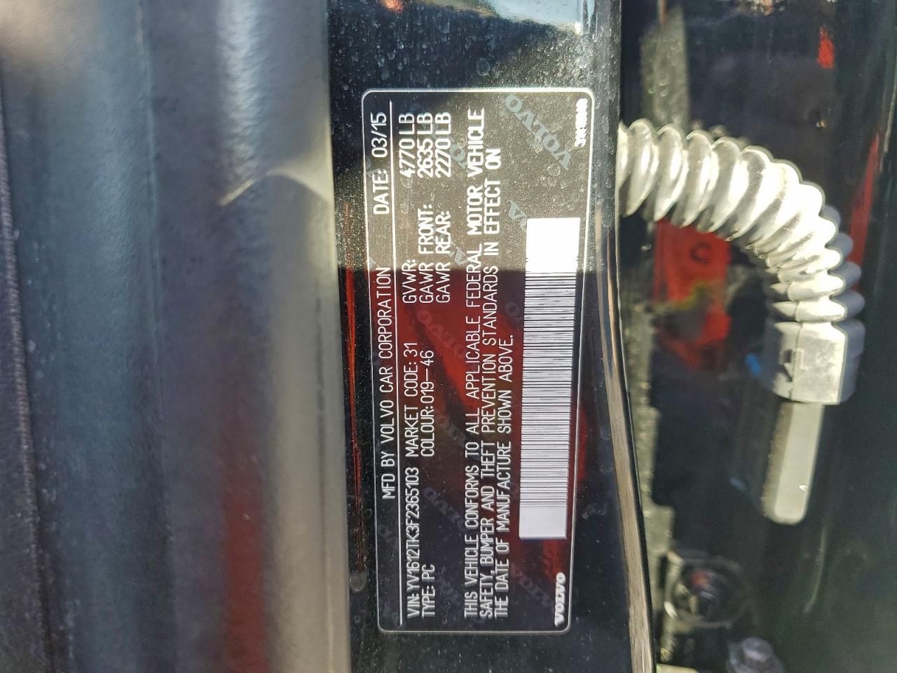 2015 VOLVO S60