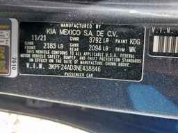 2022 KIA FORTE