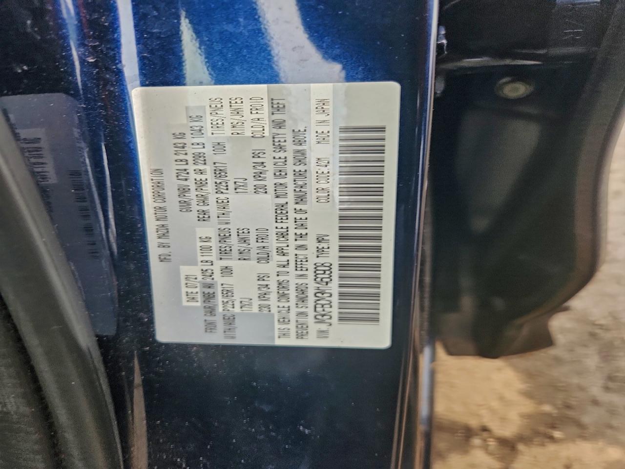 2021 MAZDA CX-5