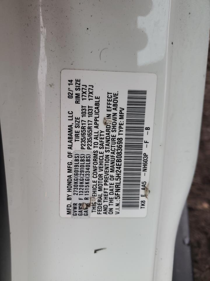 2014 HONDA ODYSSEY
