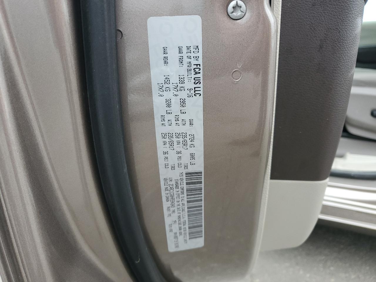 2017 CHRYSLER Pacifica