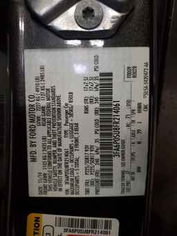 2015 FORD FUSION