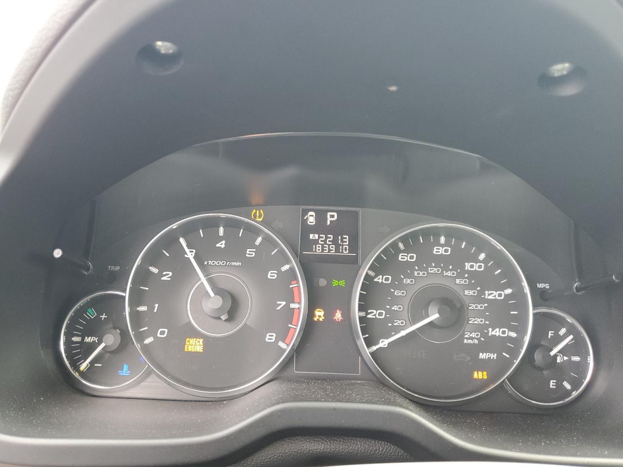 2012 SUBARU Legacy