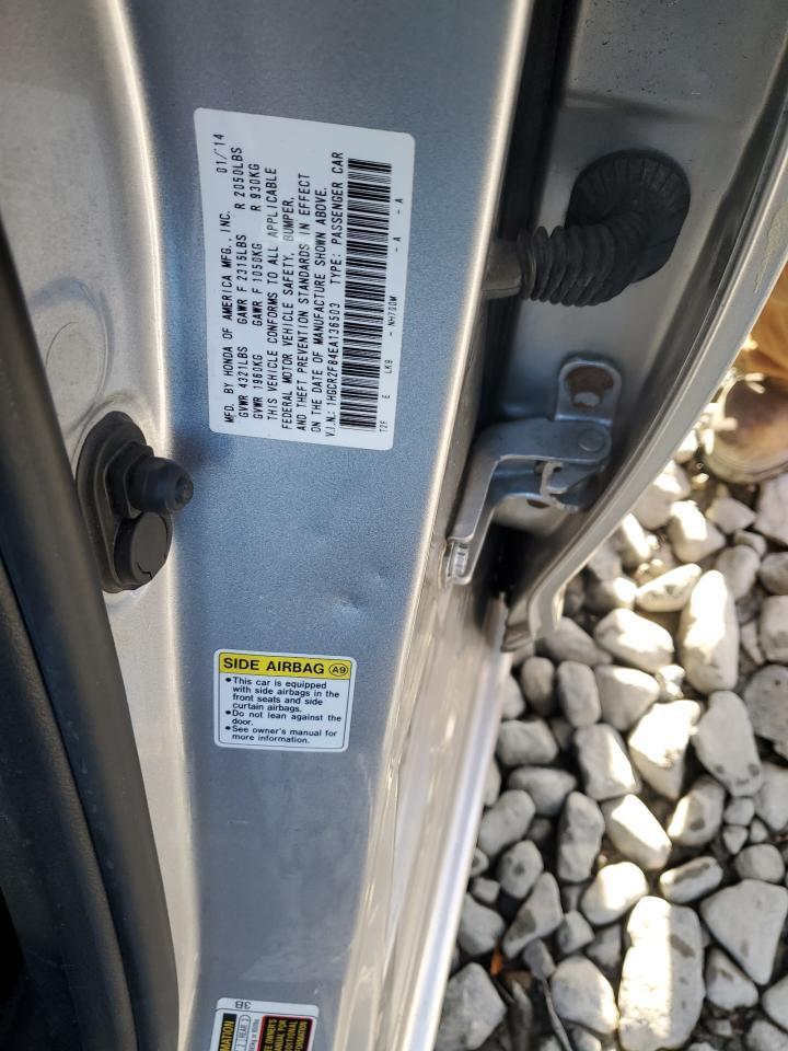 2014 HONDA ACCORD