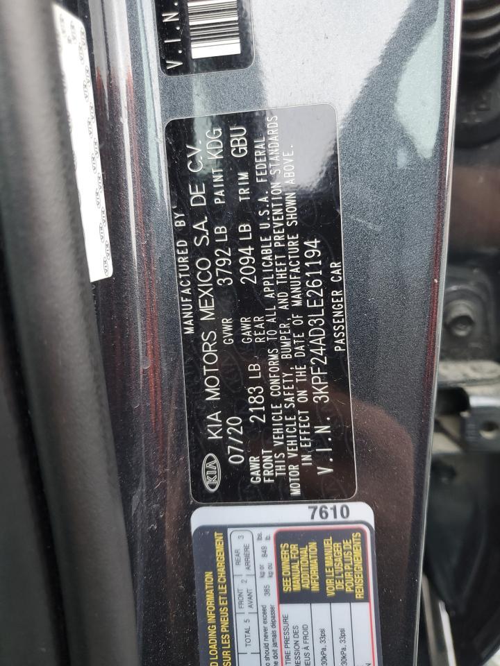 2020 KIA FORTE