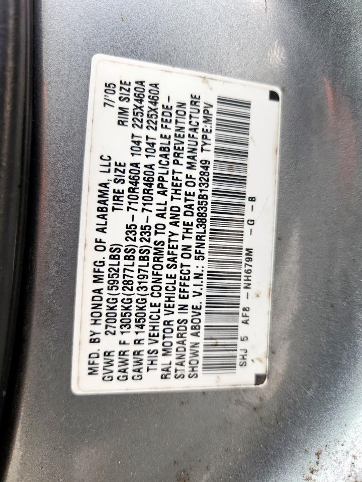 2005 HONDA ODYSSEY