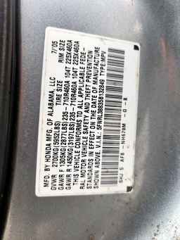 2005 HONDA ODYSSEY