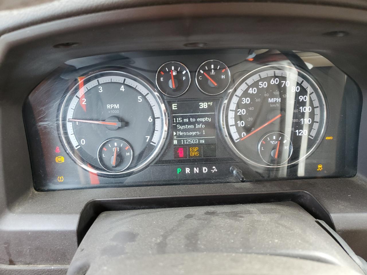 2009 DODGE RAM 1500