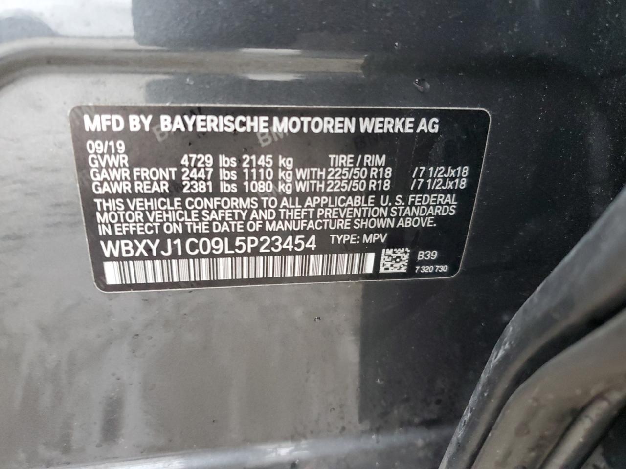 2020 BMW X2