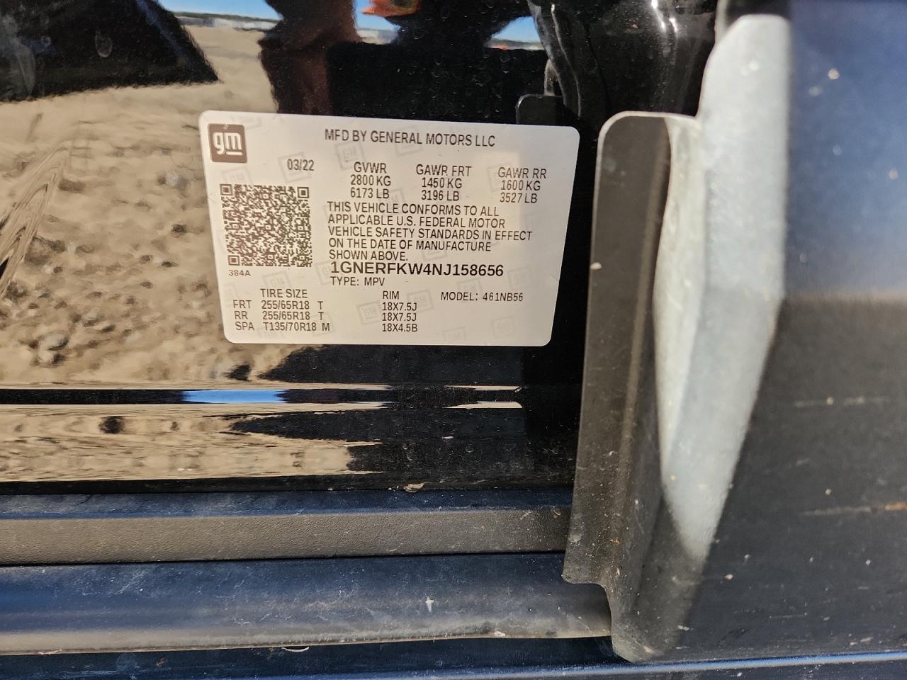 2022 CHEVROLET TRAVERSE