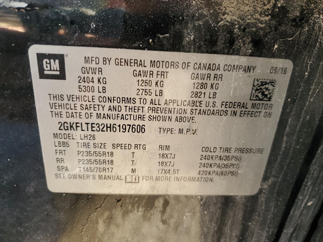 2017 GMC Terrain