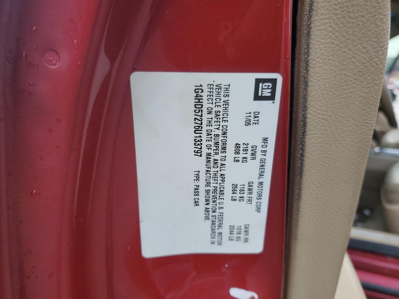 2006 BUICK Lucerne